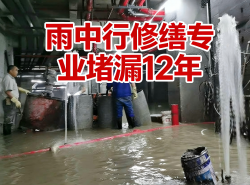 金山地下室防水堵漏案例