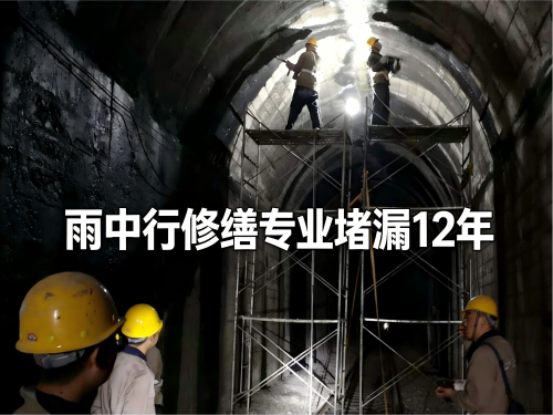 金山隧道堵漏案例